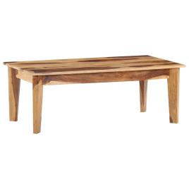 vidaXL Mesa de centro 110x60x40 cm madeira de sheesham maciça
