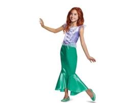 Fato de Menina LIRAGRAM ESPAÑA Clássico De Princesa Ariel  (5 - 6 anos)