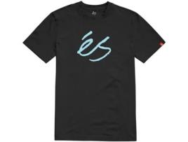 T-shirt para Homem ES Scrip Mid Preto para Outdoor (M)