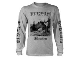 Camisola BURZUM BURZUM Filosofem 3 Camisola Longsleeve (Algodão-Cinza-Xl)