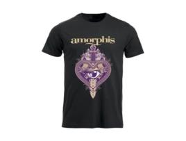 Camisola AMORPHIS Live (Preto - Algodão - M)