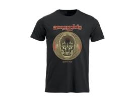 Camisola AMORPHIS Queen Of Time (Preto - Algodão - Xl)