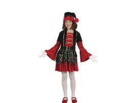 Fato de Menina GUIRMA Elfa Vermelha (7-9 anos)