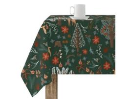 Toalha de Mesa MUARE HOME Christmas (250 x 140 cm - Algodão - Multicor)