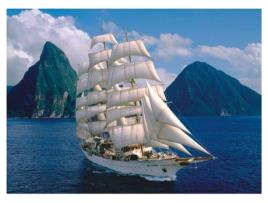 Puzzle Anatolian Nuvem Marinha Ii 1000 Peças