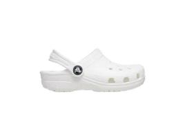 Sandálias Classic CROCS para Bebés (Branco - Material Sintético - 25-26 )