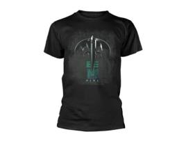 T-shirt QUEENSRYCHE Empire 30 Years (Algodão-Preto-M)