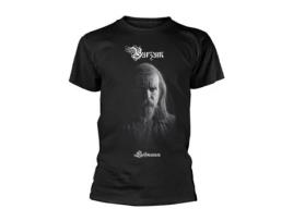 T-shirt BURZUM Seidmannen (Algodão-Preto-S)