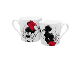 Caneca Mickey e Minnie Beijo