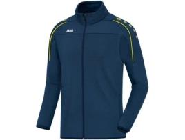 Casaco JAKO Treino Classico (Azul Noite, Amarelo Limão - XL)