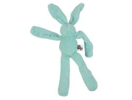 Coelho de Peluche DUVO + gigante para Cães (Azul Bebé)