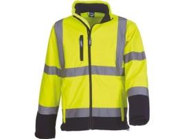 Casaco Softshell YOKO Alta Visibilidade (Amarelo - XL)