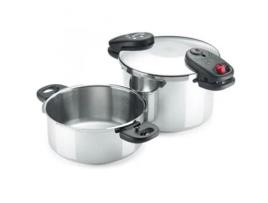 Panela ALZA Space Duplex Pressure Cooker 4+8L Super-Fast