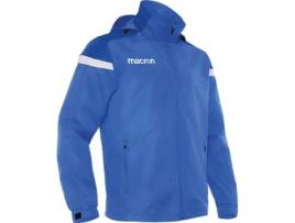 Casaco Impermeável MACRON Luzern (Azul Royal e Branco - L)