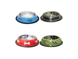 Comedouro para Cães SUINGA (Aço Inoxidável - Multicor)