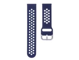 Bracelete De Silicone Spor Para Relógio Apple Watch Aceshley 20Mm (Azul)