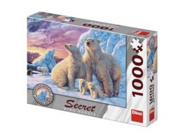 Puzzle 1000 Pcs Ursos Polares Secret Colection Dino