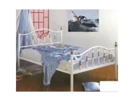 Cama de Ferro Julia 190x140 Branco