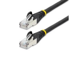 Caderno Startech > Cabo de Rede Preto S/ftp (S-STP) - NLBK-3M-CAT6A-PATCH