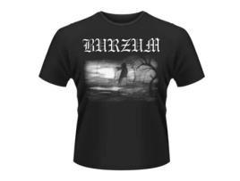 T-shirt BURZUM (L - Preto)