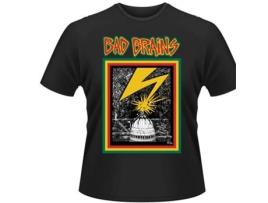 T-shirt BAD BRAINS (XXXl - Preto)