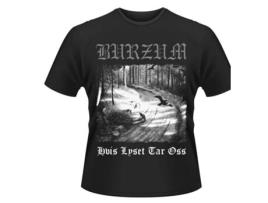 T-shirt BURZUM (XXl - Preto)