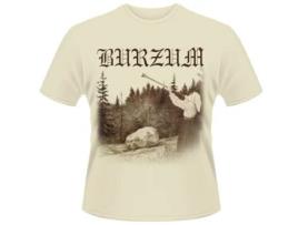 T-shirt BURZUM (S - Preto)