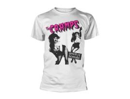 T-shirt CRAMPS, THE (XXl - Branco)