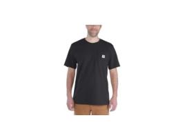 T-shirt Workwear Pocket Preto