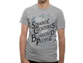 T-shirt CRIMES OF GRINDELWALD (S - Cinzento)