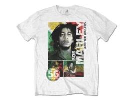 T-shirt BOB MARLEY (Xl - Branco)
