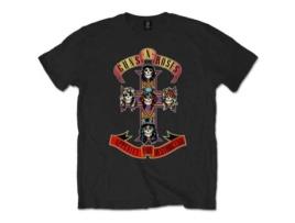T-shirt GUNS N ROSES (XXl - Preto)