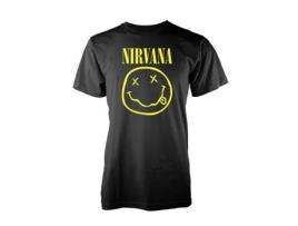 T-shirt NIRVANA (M - Preto)