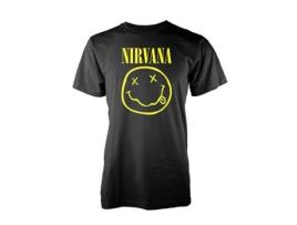 T-shirt NIRVANA (S - Preto)