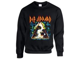 Sweatshirt DEF LEPPARD (M - Preto)