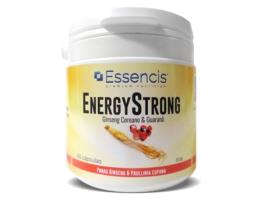 Suplemento Alimentar ESSENCIS - PREMIUM NUTRITION EnergyStrong - Ginseng e Guaraná  (90 Cápsulas)