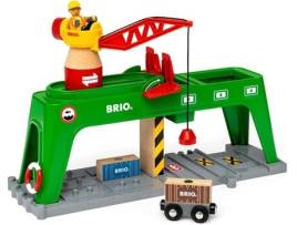 Jogo de Tabuleiro BRIO Container Crane (3 Anos)