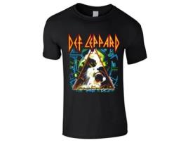 T-shirt DEF LEPPARD (M - Preto)