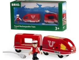 Jogo de Tabuleiro BRIO Rechargeable Passenger Train (3 Anos)