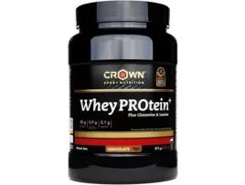 Proteína CROWN SPORT NUTRITION . Con Leucina Ylutamina Extra Y Certificación Antidoping Informed Sport (871 Gr,  - Chocolate)