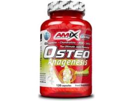 Suplemento Alimentar AMIX Osteo Anagenesis 120 Contribuye A Proteger Las Contienelucosamina Y Condroitina (Cápsulas)