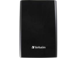 Disco Externo HDD VERBATIM Store 'n' Go (2 TB - USB 3.0 - Preto)