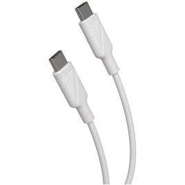 Cabo  Recycletek USB-C 3A - 1.2m - Branco