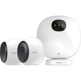 Kit Câmaras de Segurança Inteligente Wi-Fi D-Link mydlink™ Pro com Visão Noturna - FHD 1080p