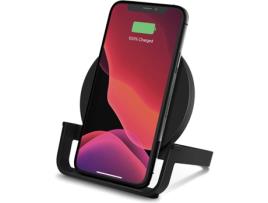 Carregador Rápido Wireless BELKIN Stand  QI 10 W Preto