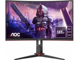 Monitor Gaming Curvo AOC C27G2U/BK (27'' - 1 ms - 165 Hz)