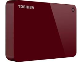 Disco Rígido Externo Canvio® Advance, 2,5”, 1 TB, USB 3.2 Gen 1., Vermelho