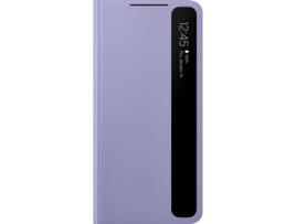 Capa SAMSUNG Galaxy S21+ Clear View Cover Violeta
