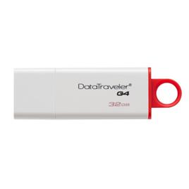 Pen Drive Kingston 32GB DataTraveler G4 Red USB 3.0