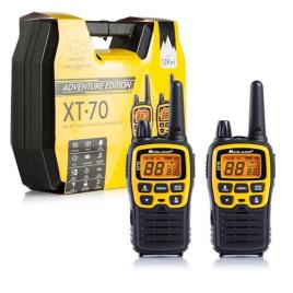 XT70 Adventure 93channels 433.075 - 446.09375MHz Preto, Amarelo rádio two-way